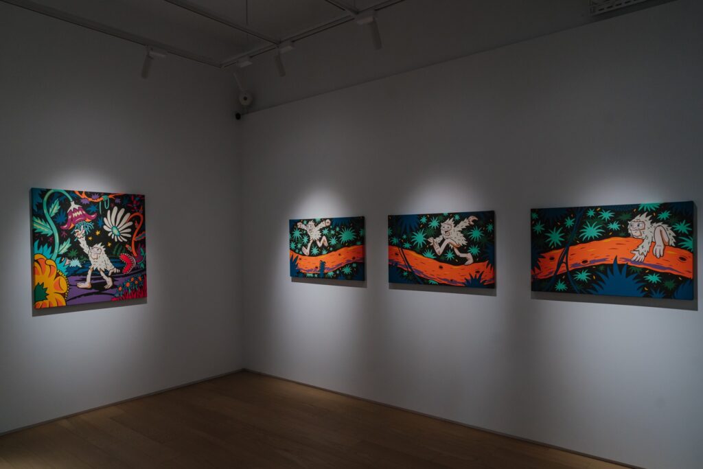“Welcome to the JUNGLE” 展場角落
圖片來源：自行拍攝