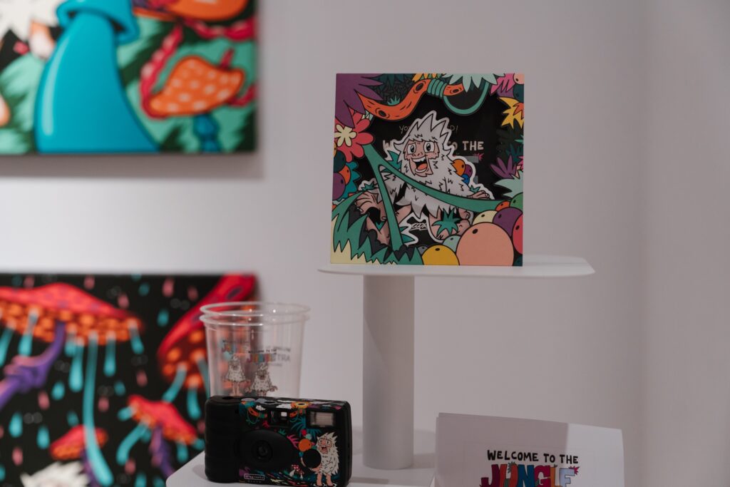 “Welcome to the JUNGLE” 展場周邊
圖片來源：自行拍攝
