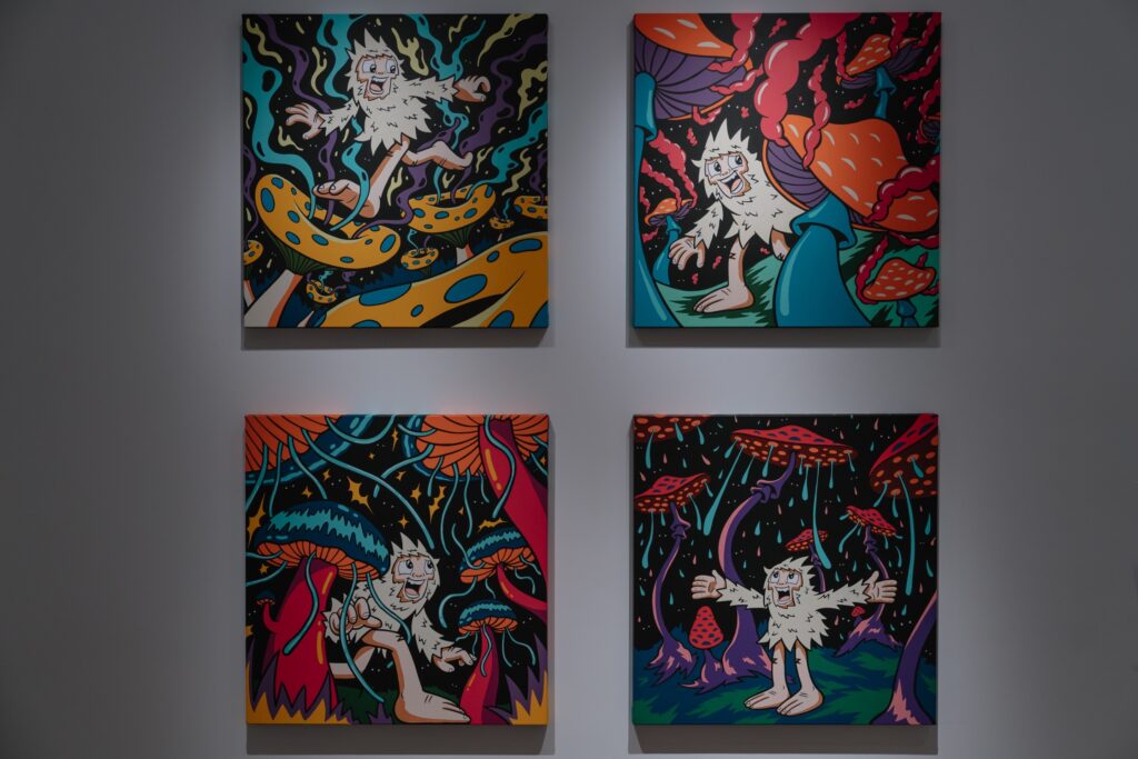 “Welcome to the JUNGLE” 展場角落
圖片來源：自行拍攝