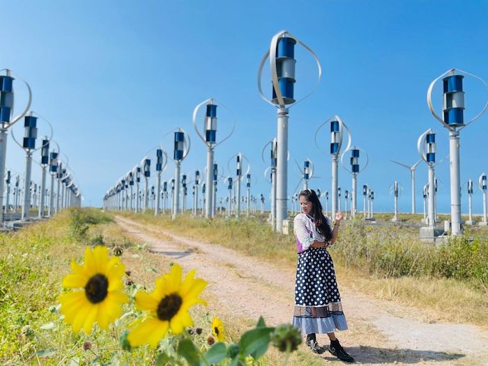 王功小型風力發電廠