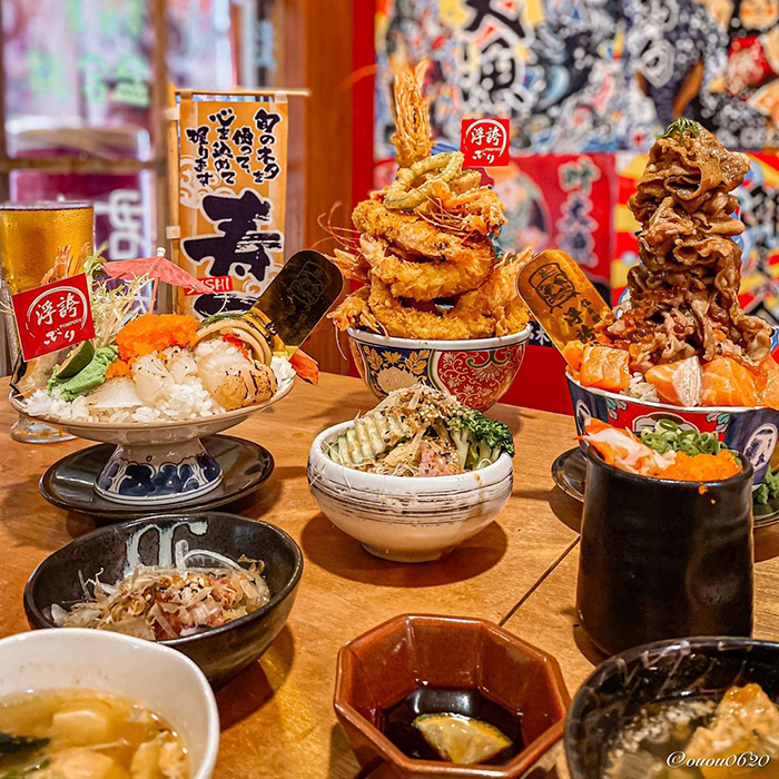 信兵衛 手作丼飯壽司。