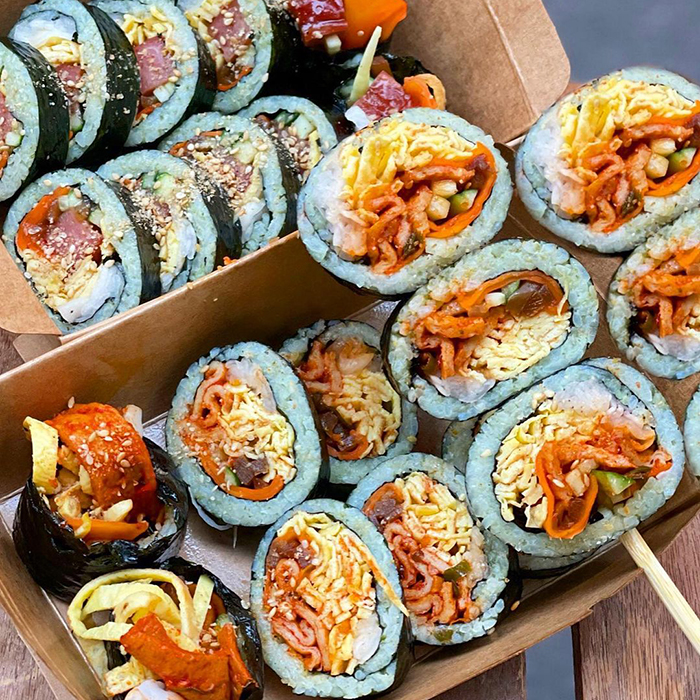 紅gimbap 韓式飯卷
