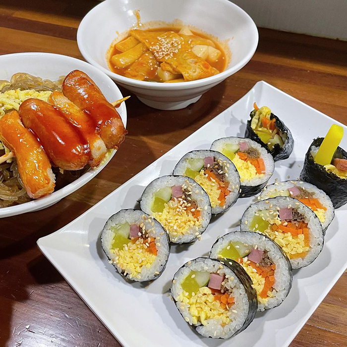 Gimbap 김밥 韓式飯捲、小吃