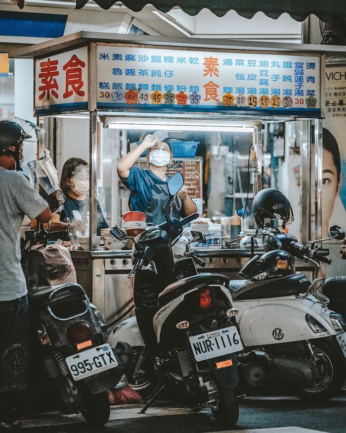 員林第一巿場素食