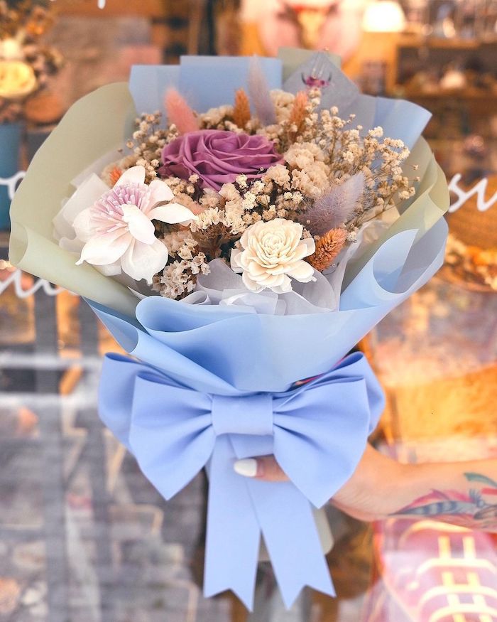 Ailsa Florist 恆星不凋花+乾燥花