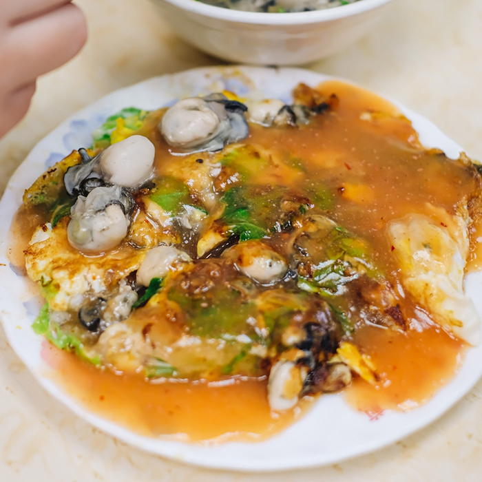 圓環邊蚵仔煎
