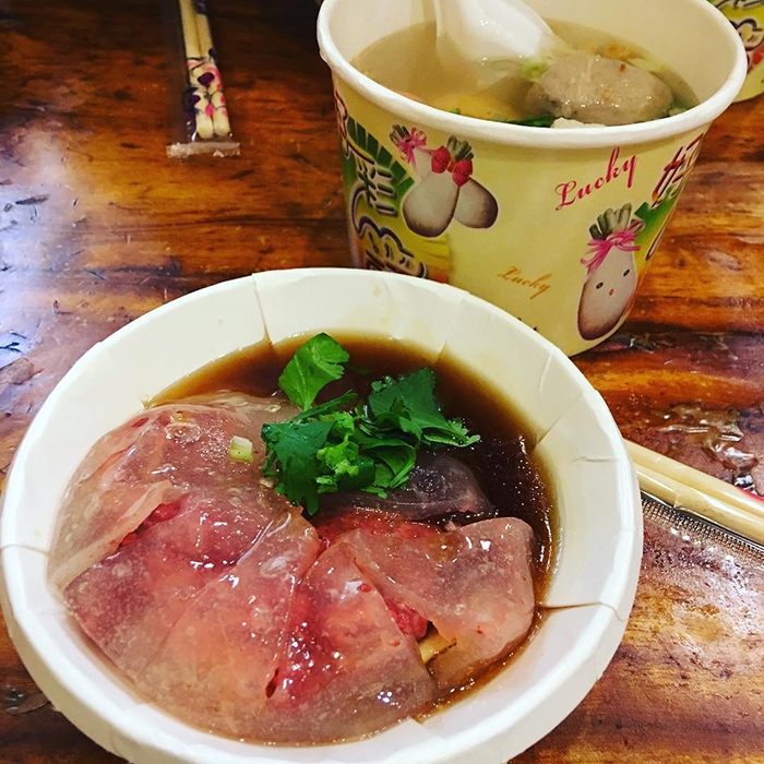 金枝紅糟素肉圓