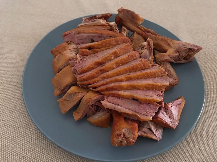 真讚燻茶鵝