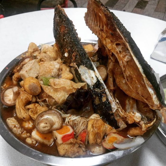 東山大臉盆砂鍋魚頭