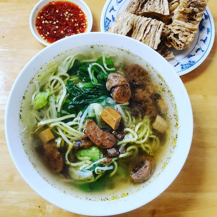 玉品香素食麵
