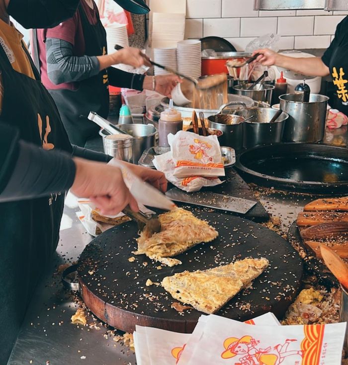 葉阿姨蔥油餅麵缐糊