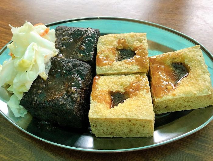 黑皮臭豆腐