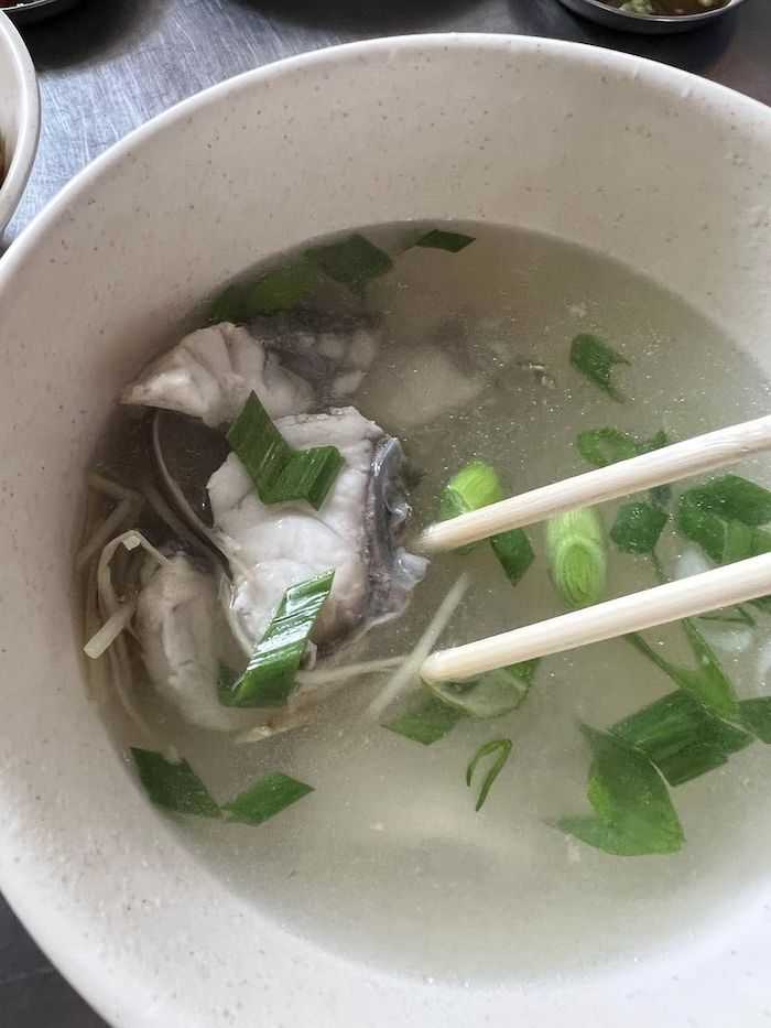 柯仔鮮魚湯
