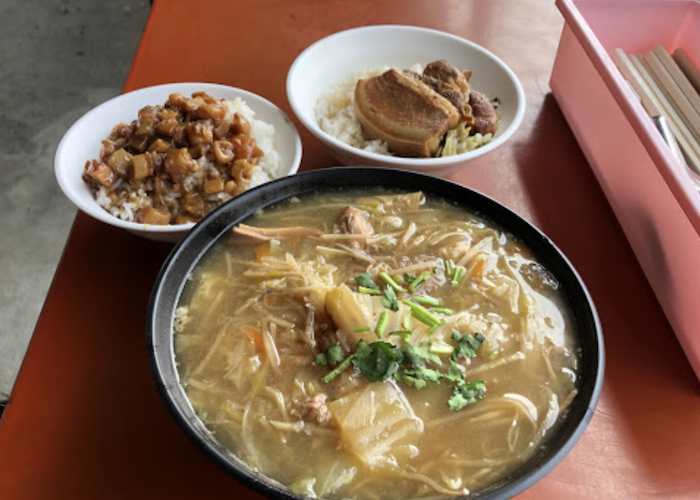 後壁樹仔下菜尾湯