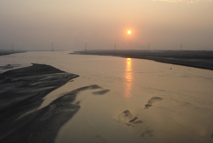 濁水夕照