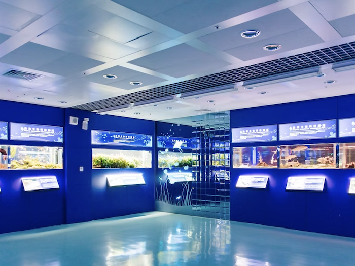 農業科技園區觀賞水族展示廳